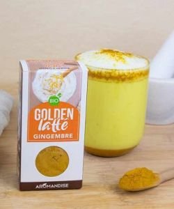 Golden Latte gingembre BIO, 60 g